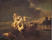 Nicolas Maes Boys Bathing (mk05) Sweden oil painting reproduction